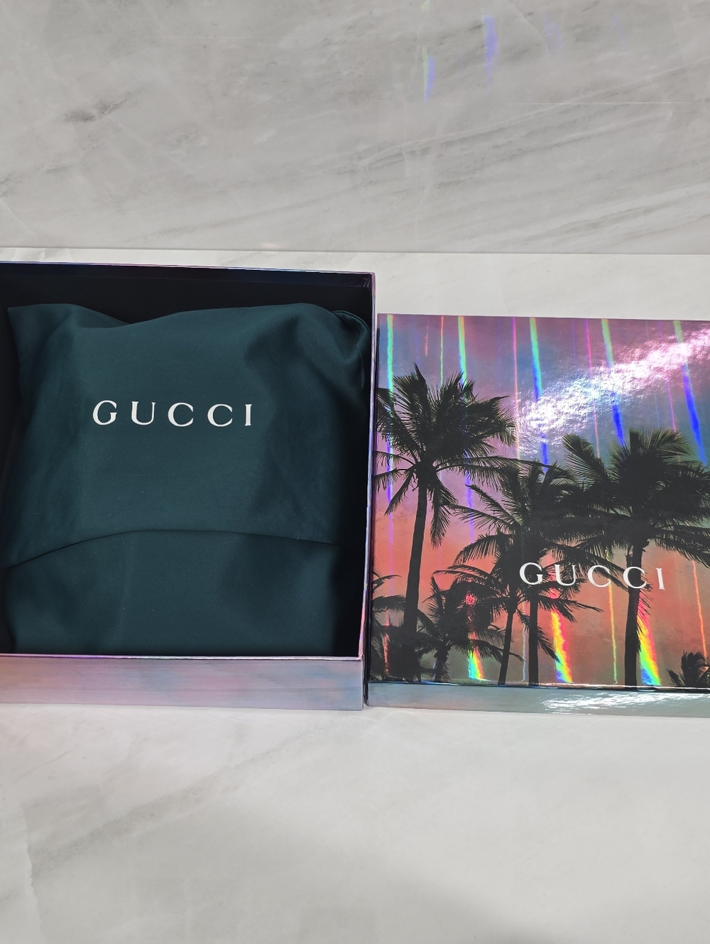 Gucci Red Floral Round Crossbody Backpack - Picture 7 of 15